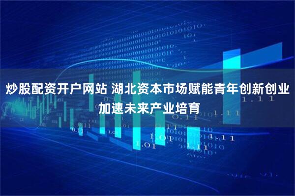 炒股配资开户网站 湖北资本市场赋能青年创新创业 加速未来产业培育